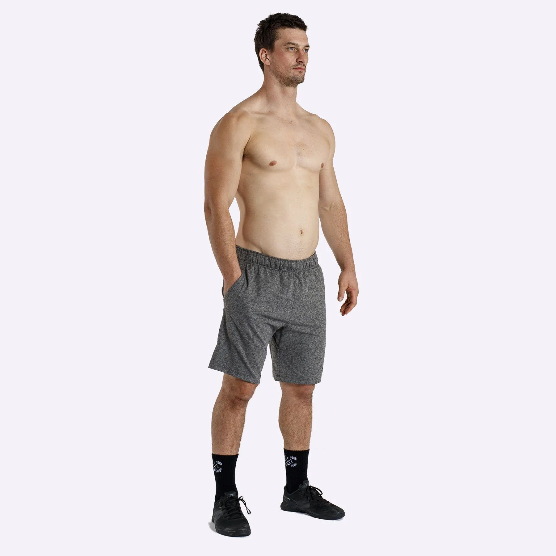 Nike - Dri-FIT Men's Training Shorts - Dark Grey/Black