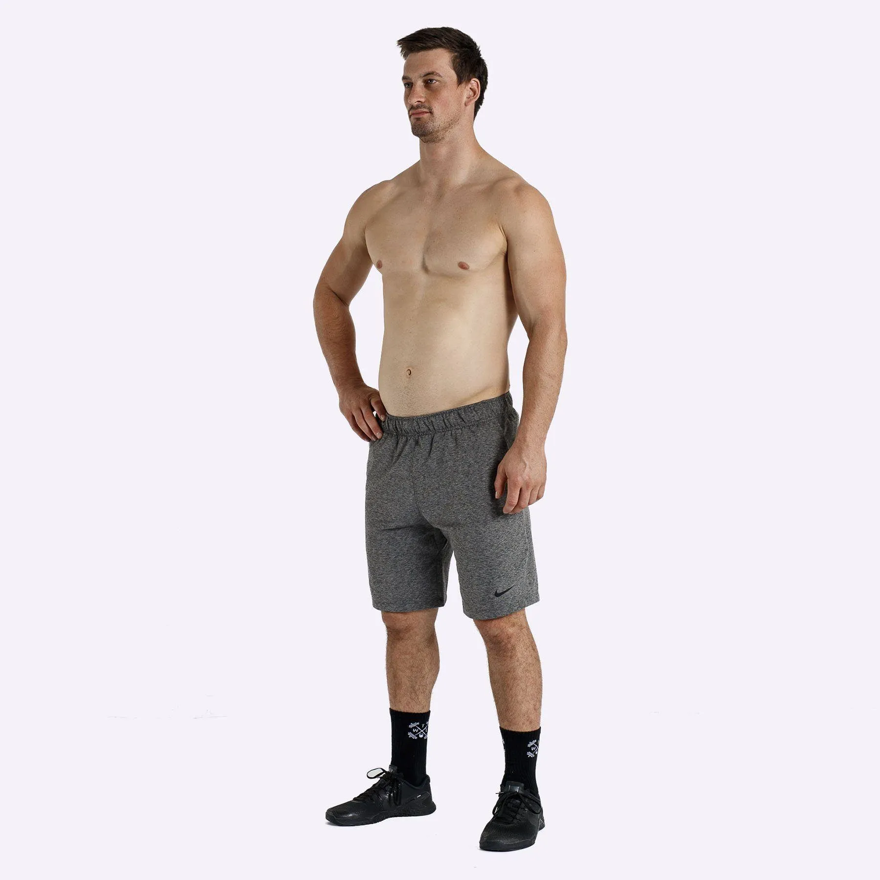 Nike - Dri-FIT Men's Training Shorts - Dark Grey/Black