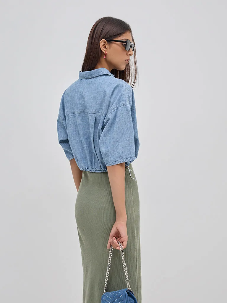 Nuon Blue Denim Jacket