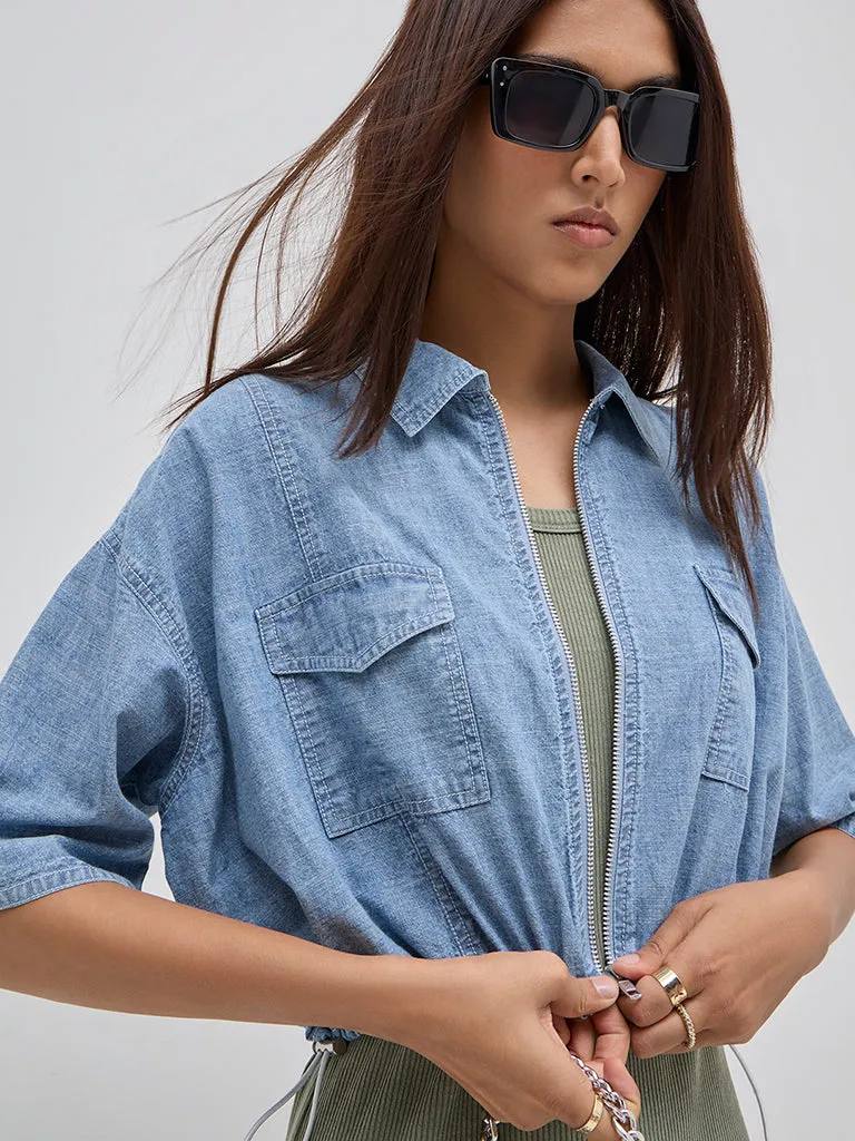 Nuon Blue Denim Jacket