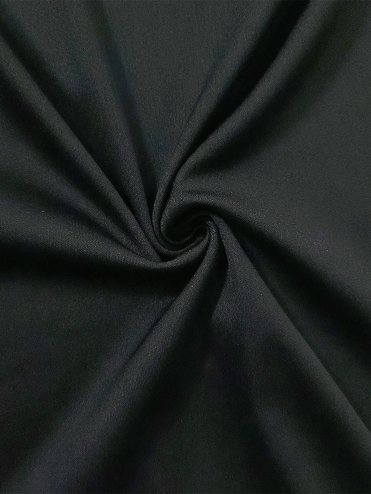 Oblique Shoulder Slit Long Dress