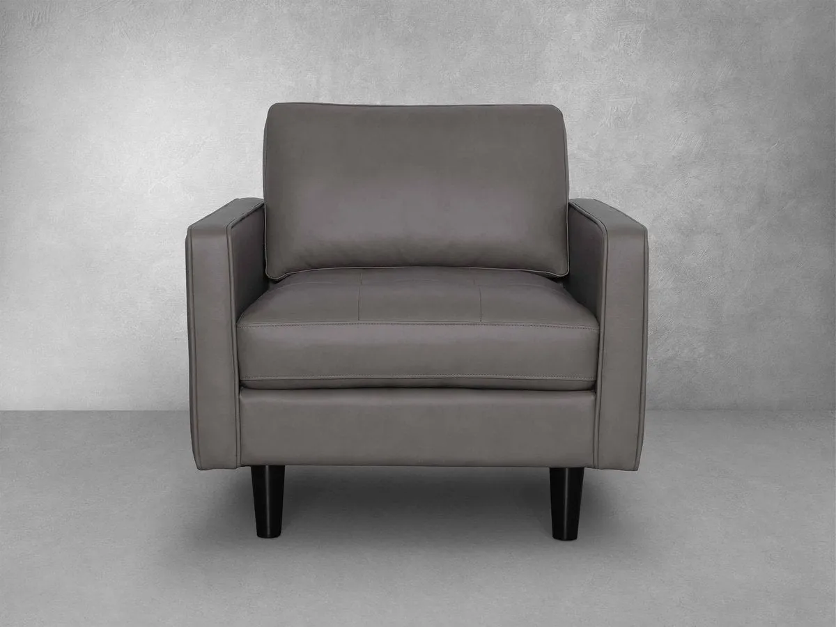 Parker Top-Grain Leather Chair
