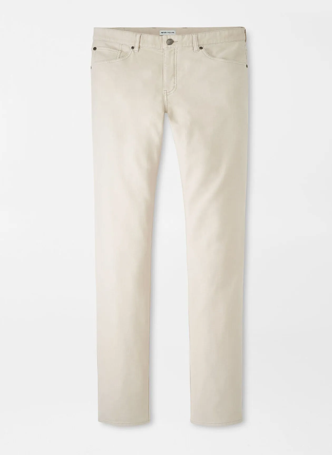 Peter Millar Coastline Five-Pocket Pant-Stone