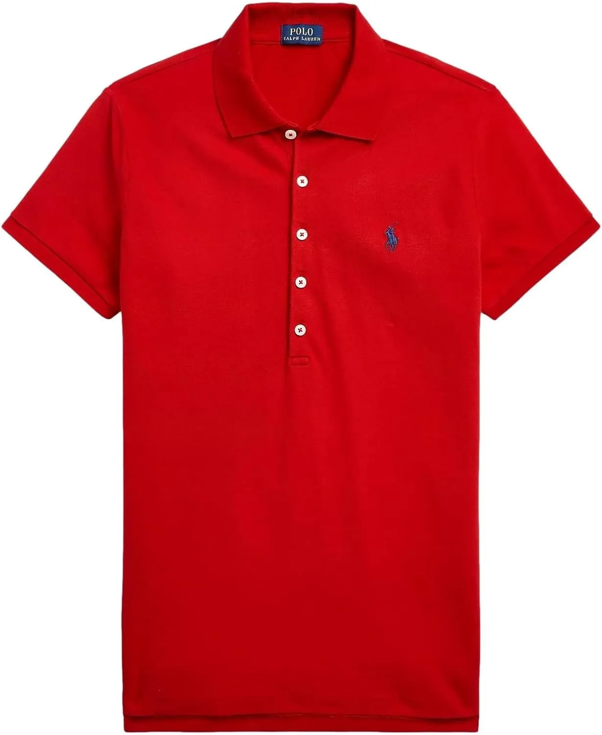 POLO RALPH LAUREN Women's Slim Fit Mesh Polo Shirt