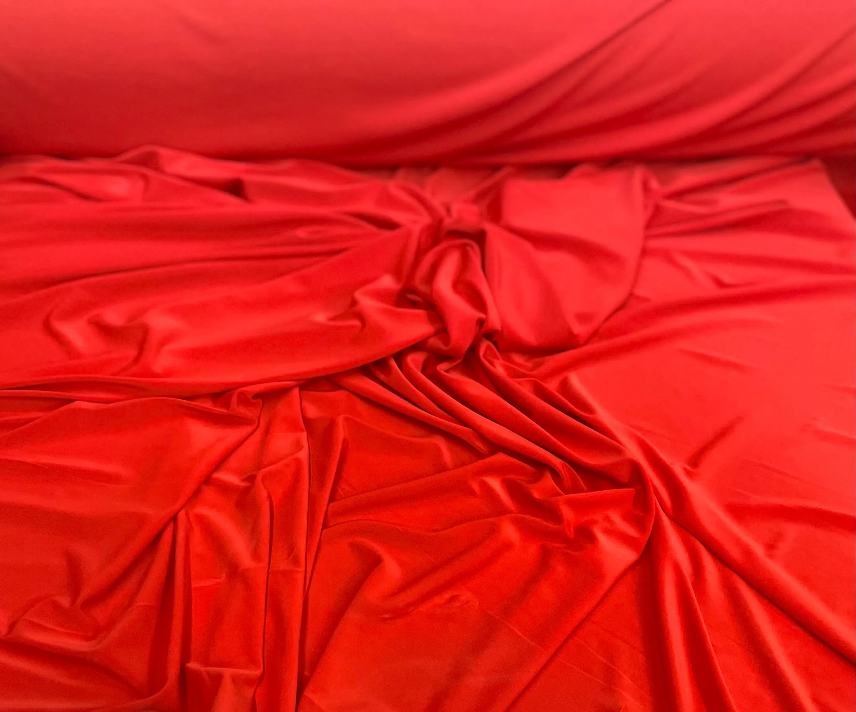 Poly Jersey - Cherry Red