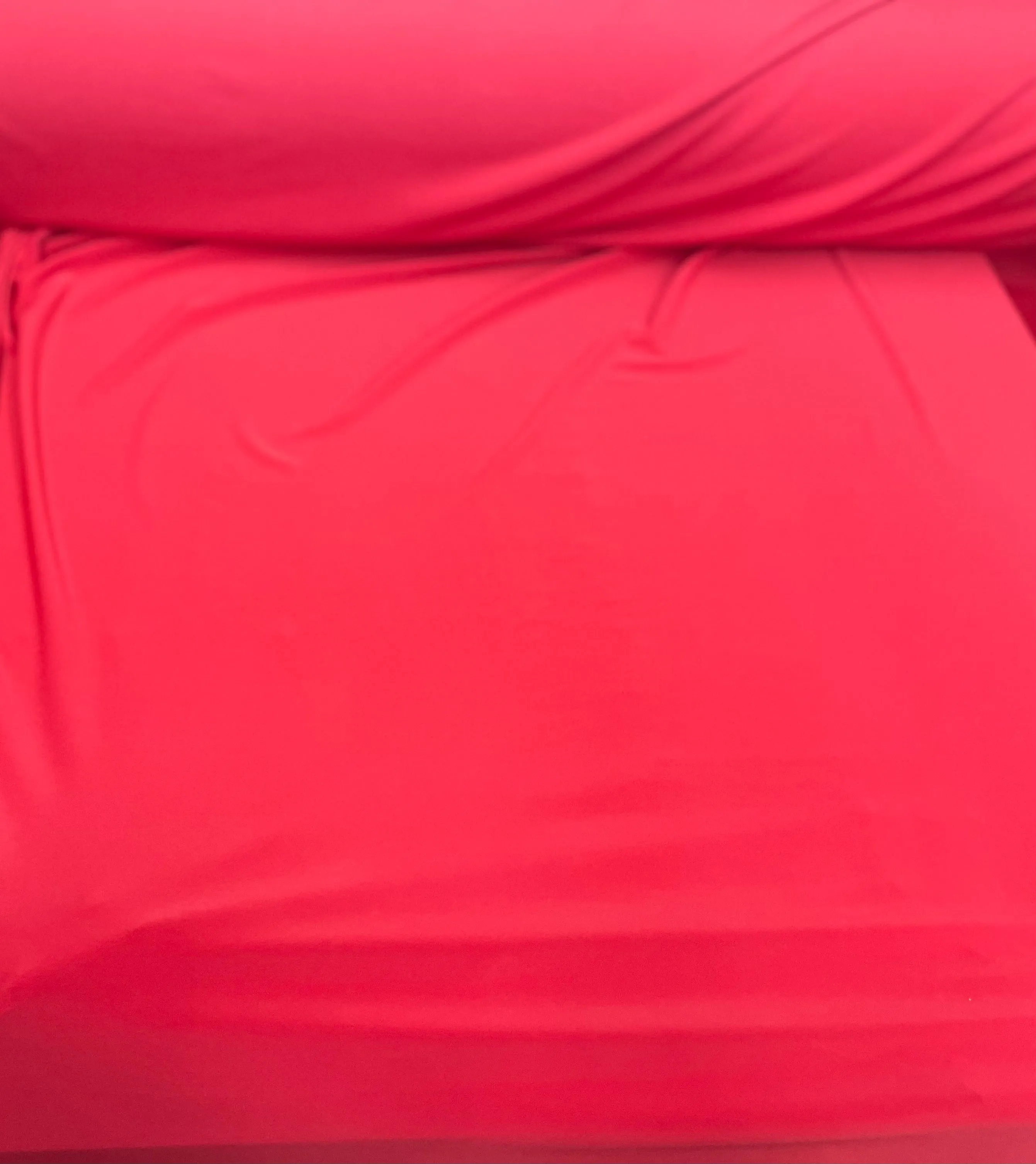 Poly Jersey - Cherry Red