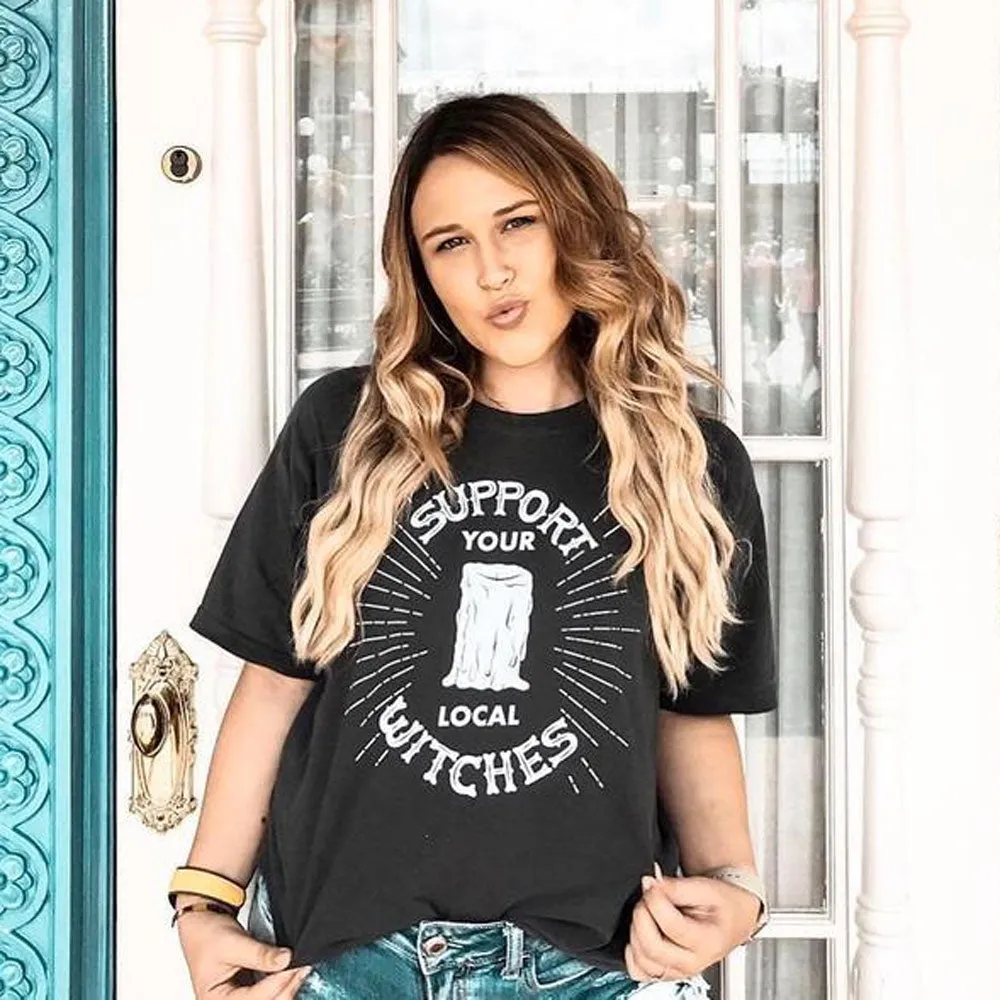 "Support Your Local Witches" Tee - Unisex Shirt