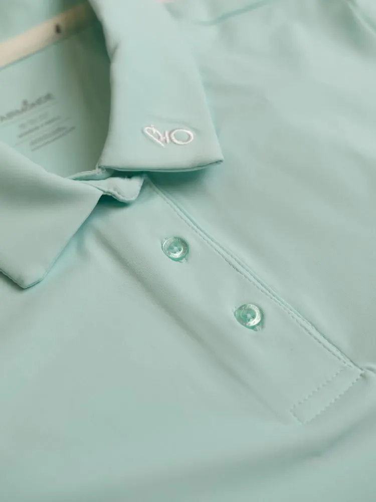 Revive Polo - Pastel Turquoise