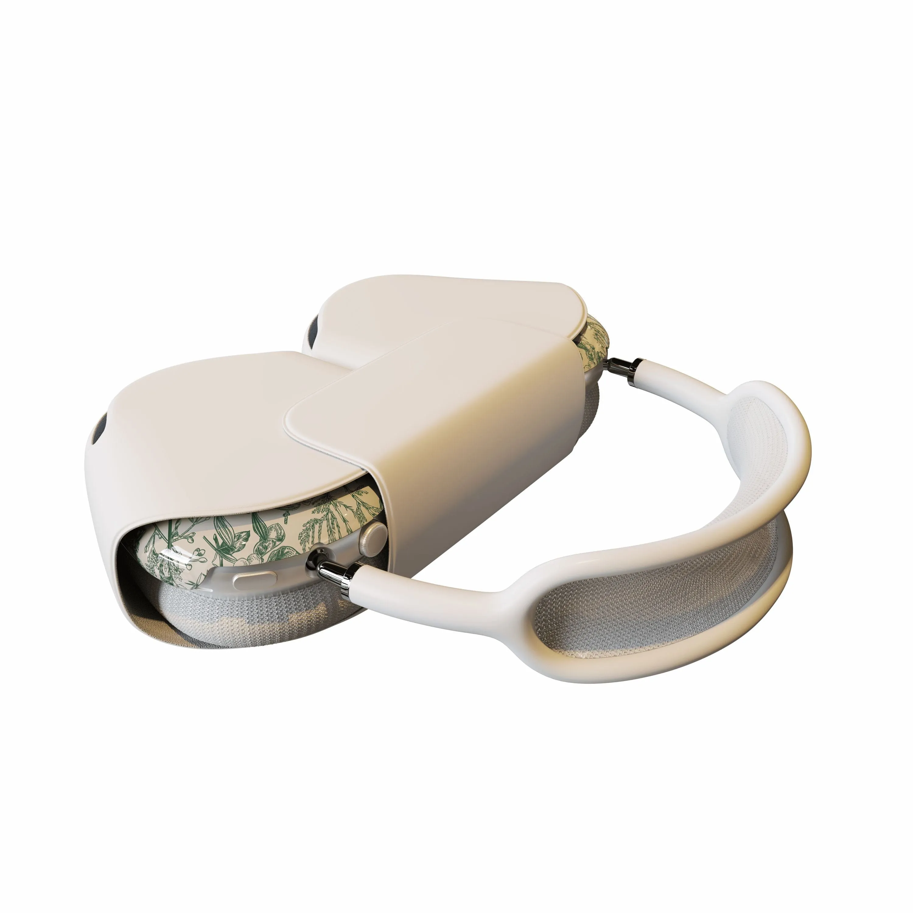 Sage Garden | Green Floral AirPods Max Case