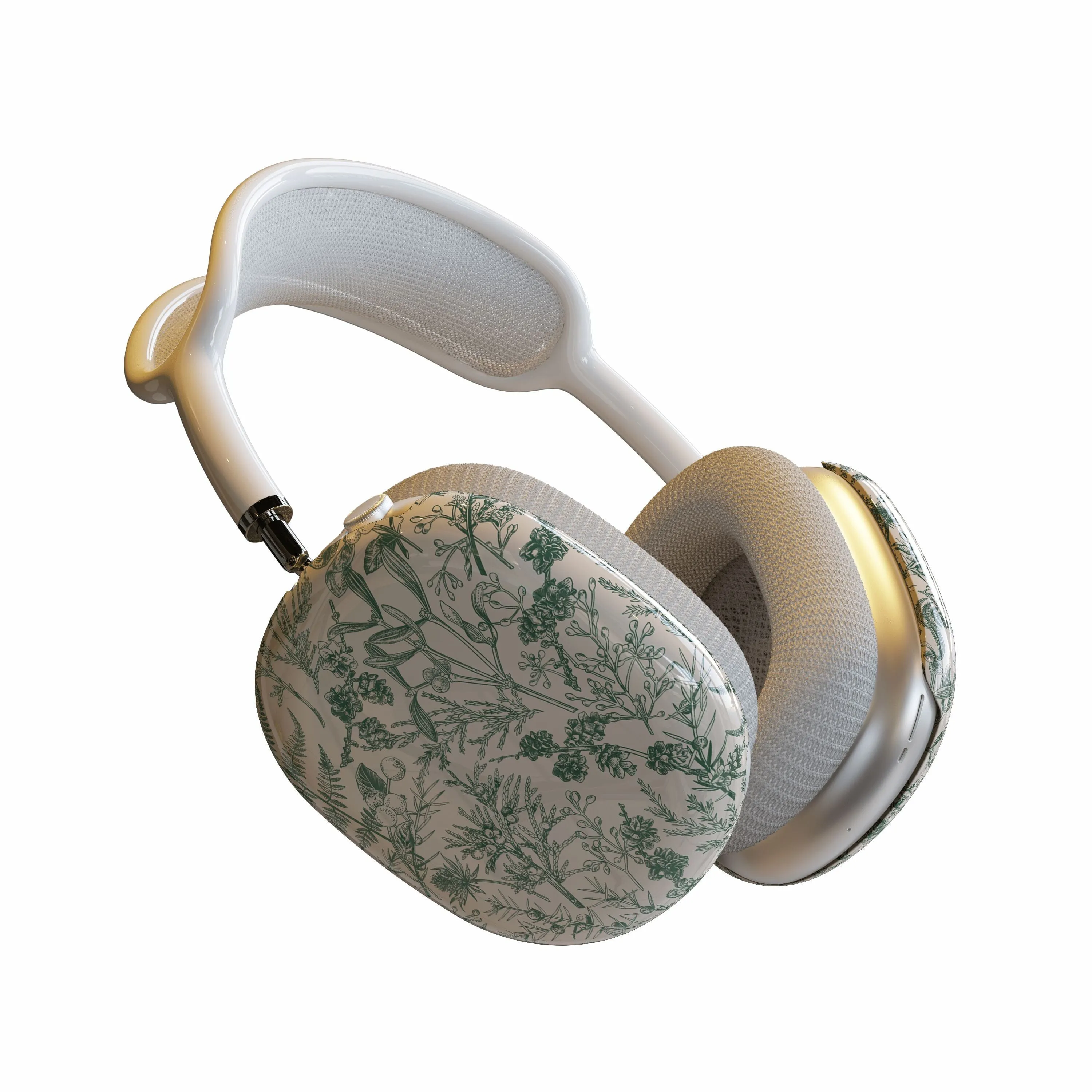 Sage Garden | Green Floral AirPods Max Case