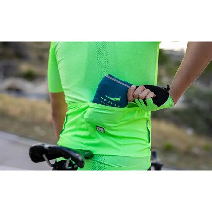 Santini Men's Nebula Puro Windbreaker Jacket