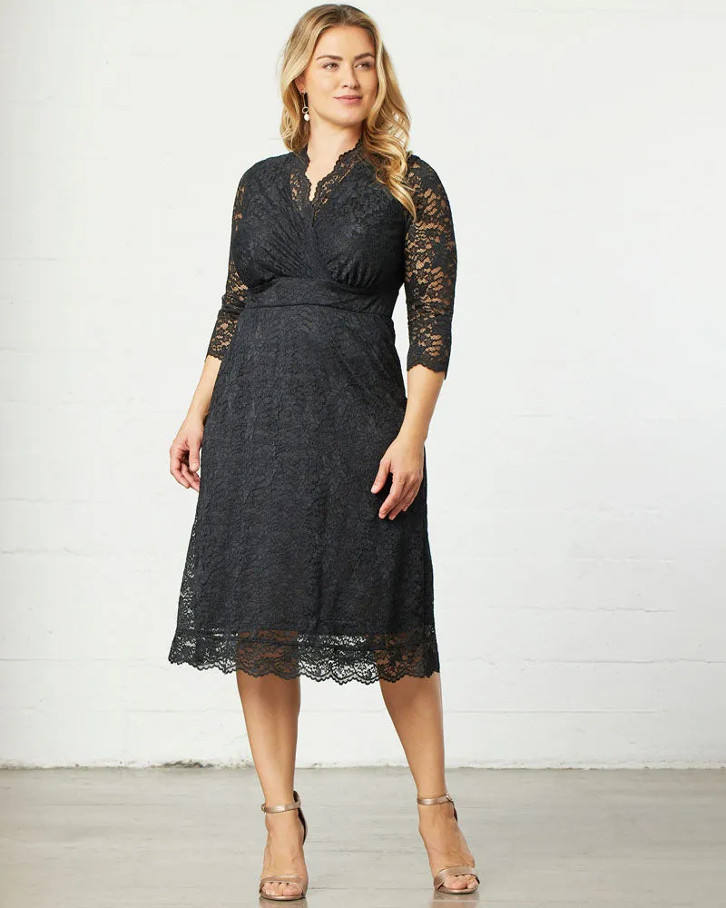 Scalloped Boudoir Lace Dress - Sale!