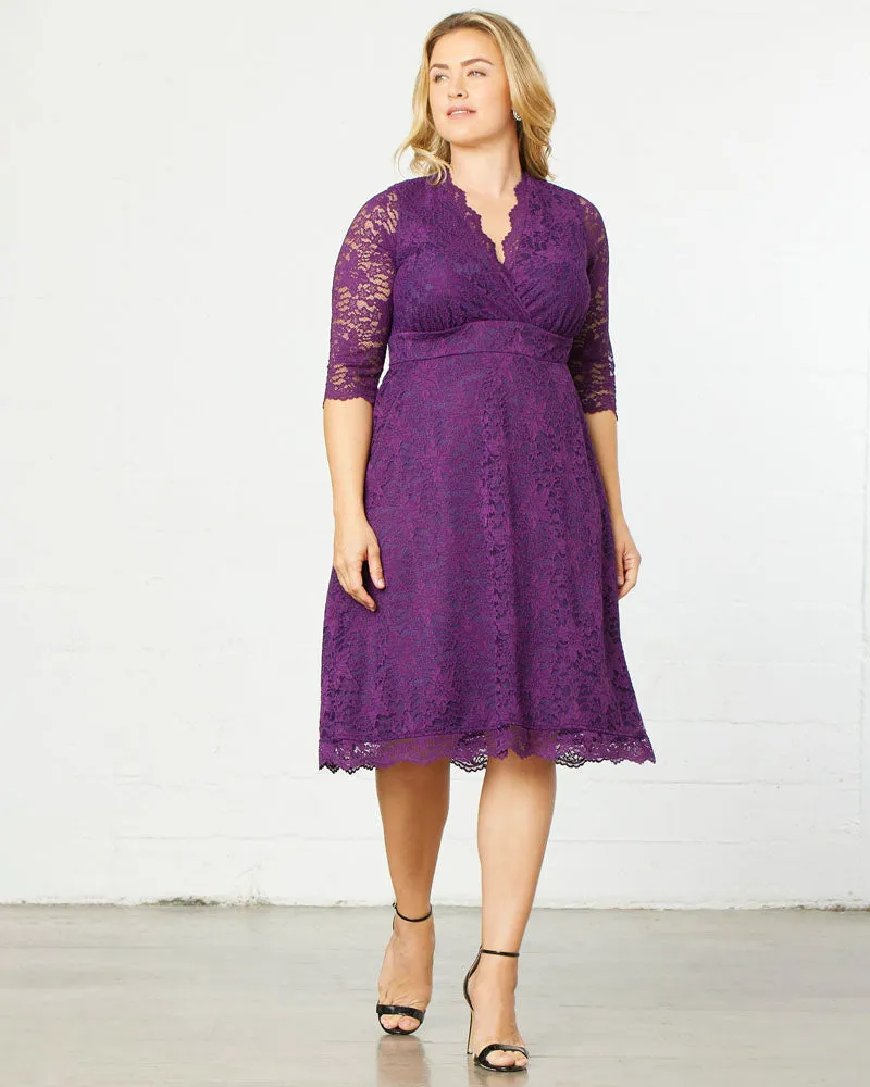 Scalloped Boudoir Lace Dress - Sale!