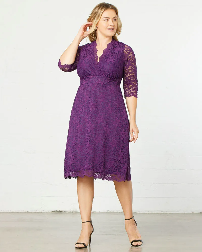 Scalloped Boudoir Lace Dress - Sale!