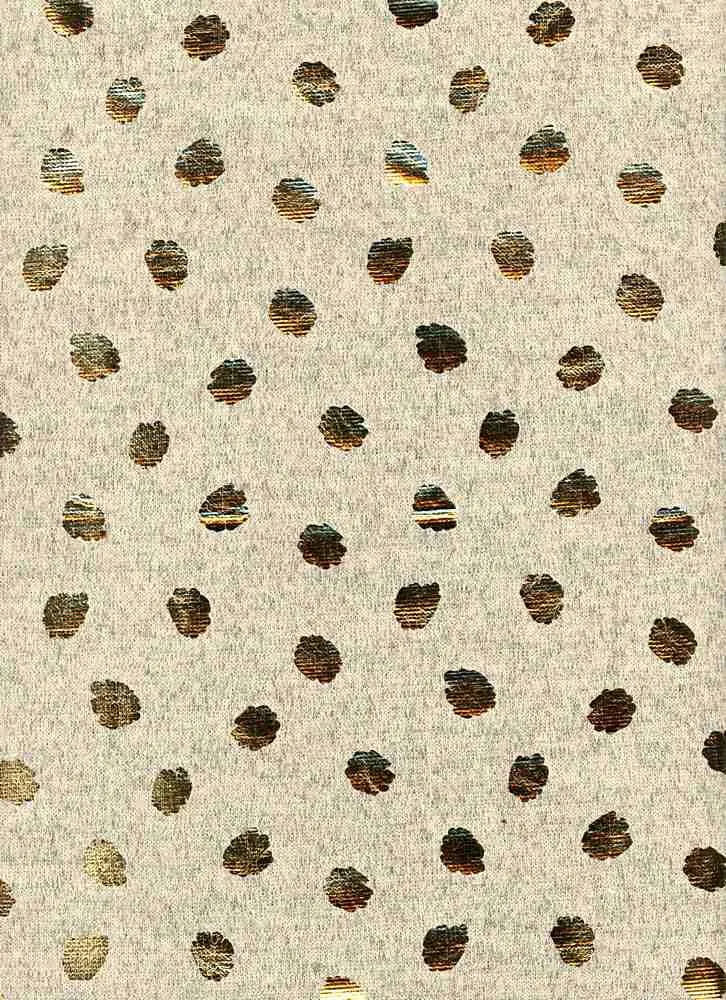 SOFT POLYESTER HACCI BRUSHED FOIL DOT NFA210102-051X