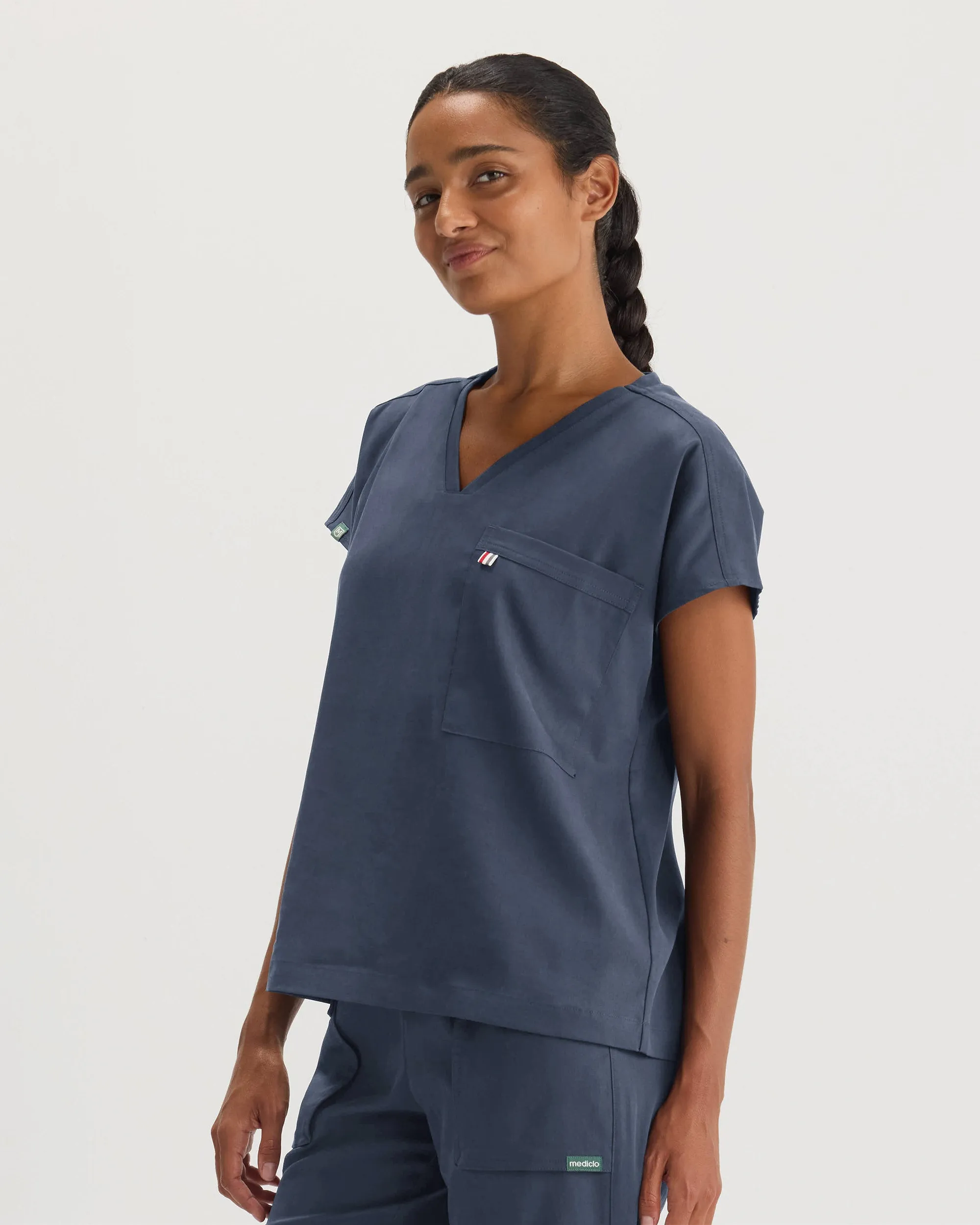 TENCEL™ Bell ‎ Relaxed Scrub Top
