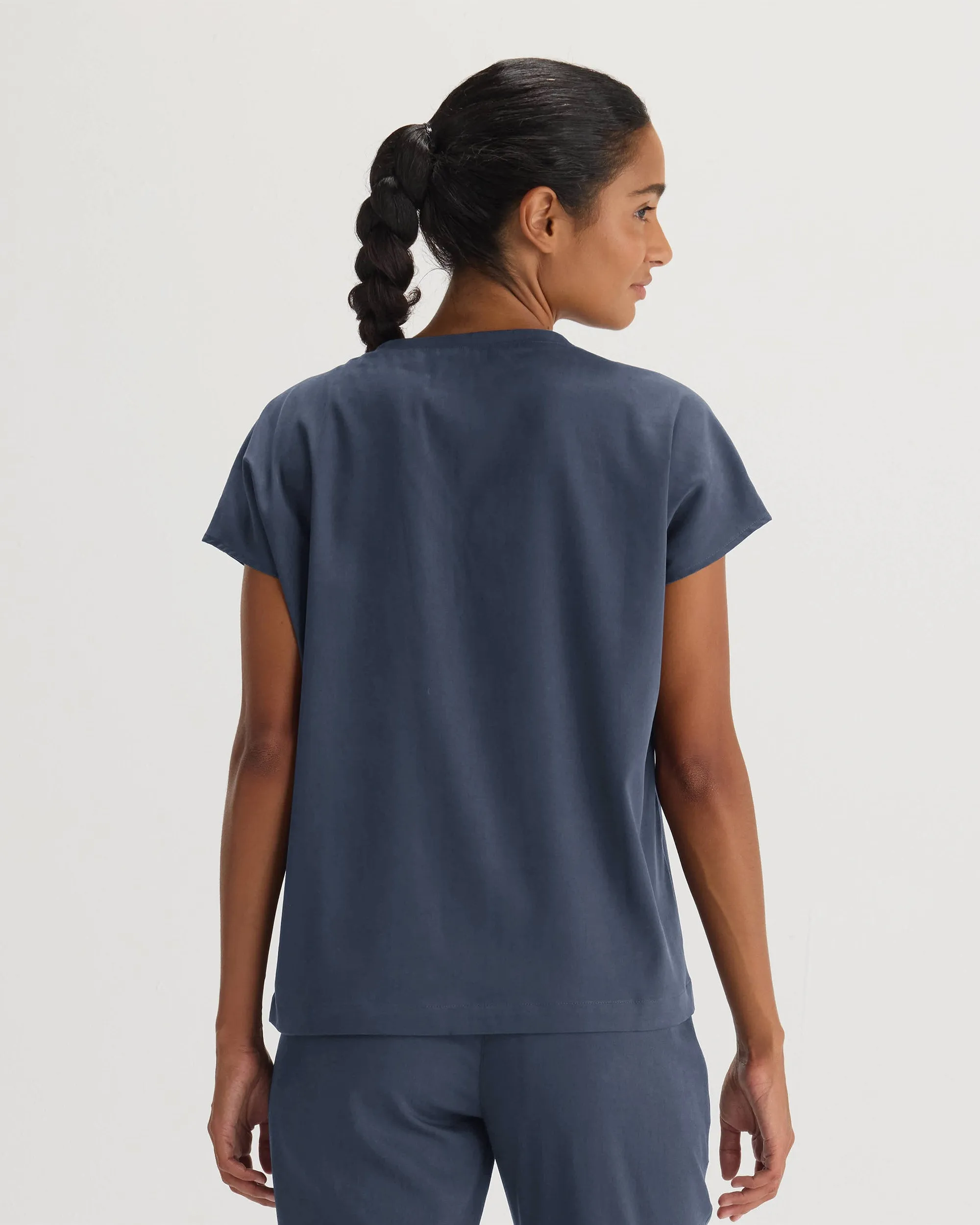 TENCEL™ Bell ‎ Relaxed Scrub Top
