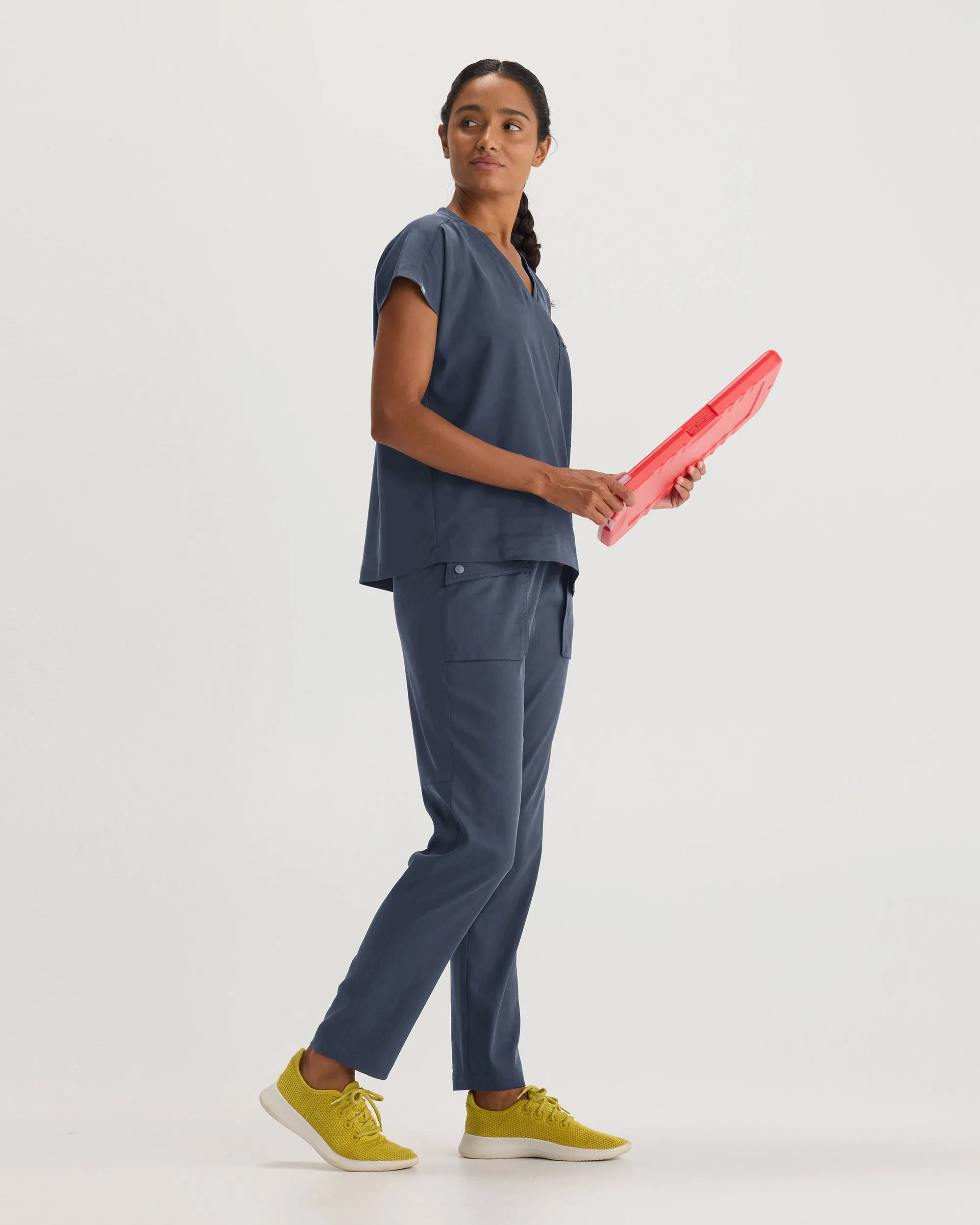 TENCEL™ Bell ‎ Relaxed Scrub Top