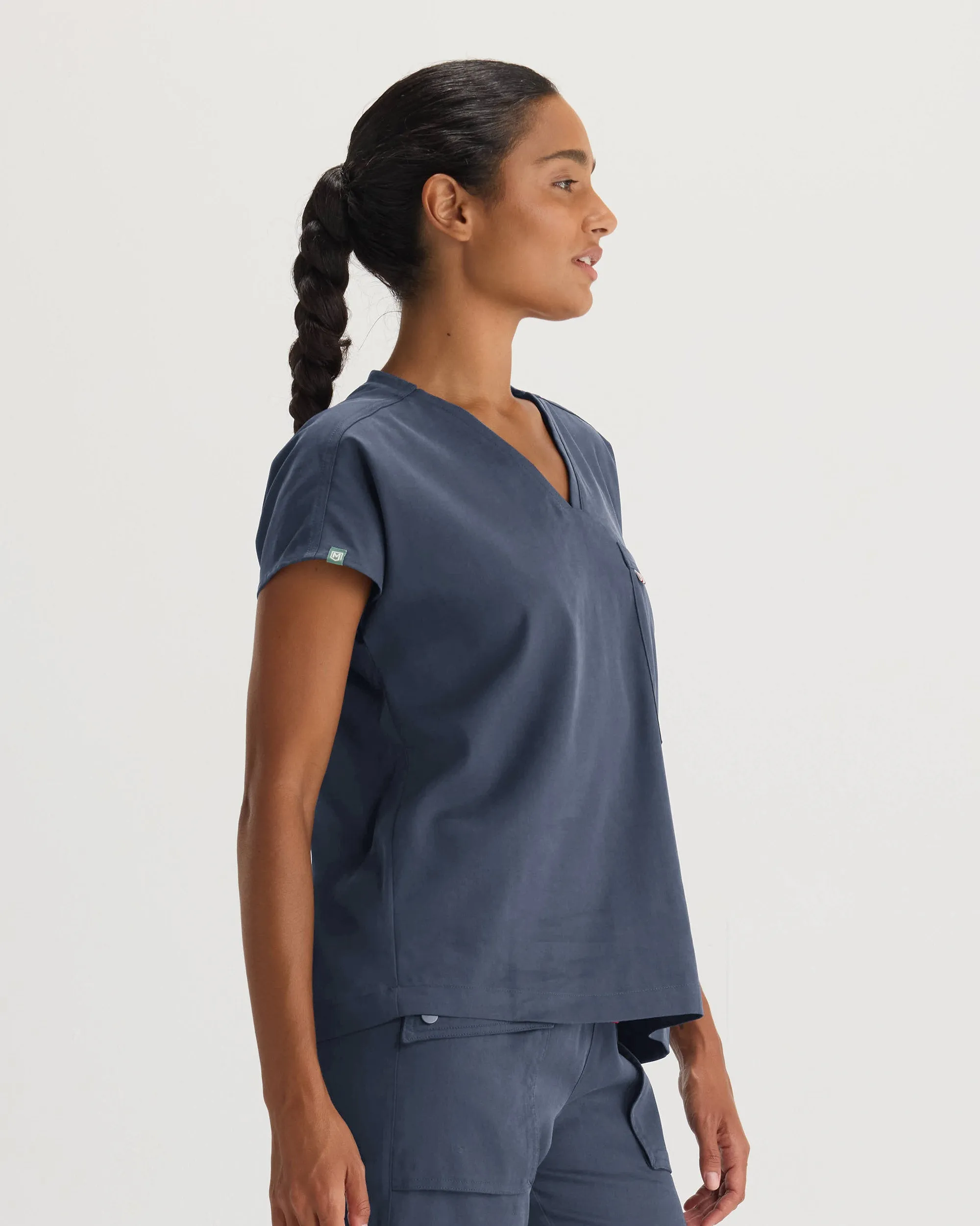 TENCEL™ Bell ‎ Relaxed Scrub Top