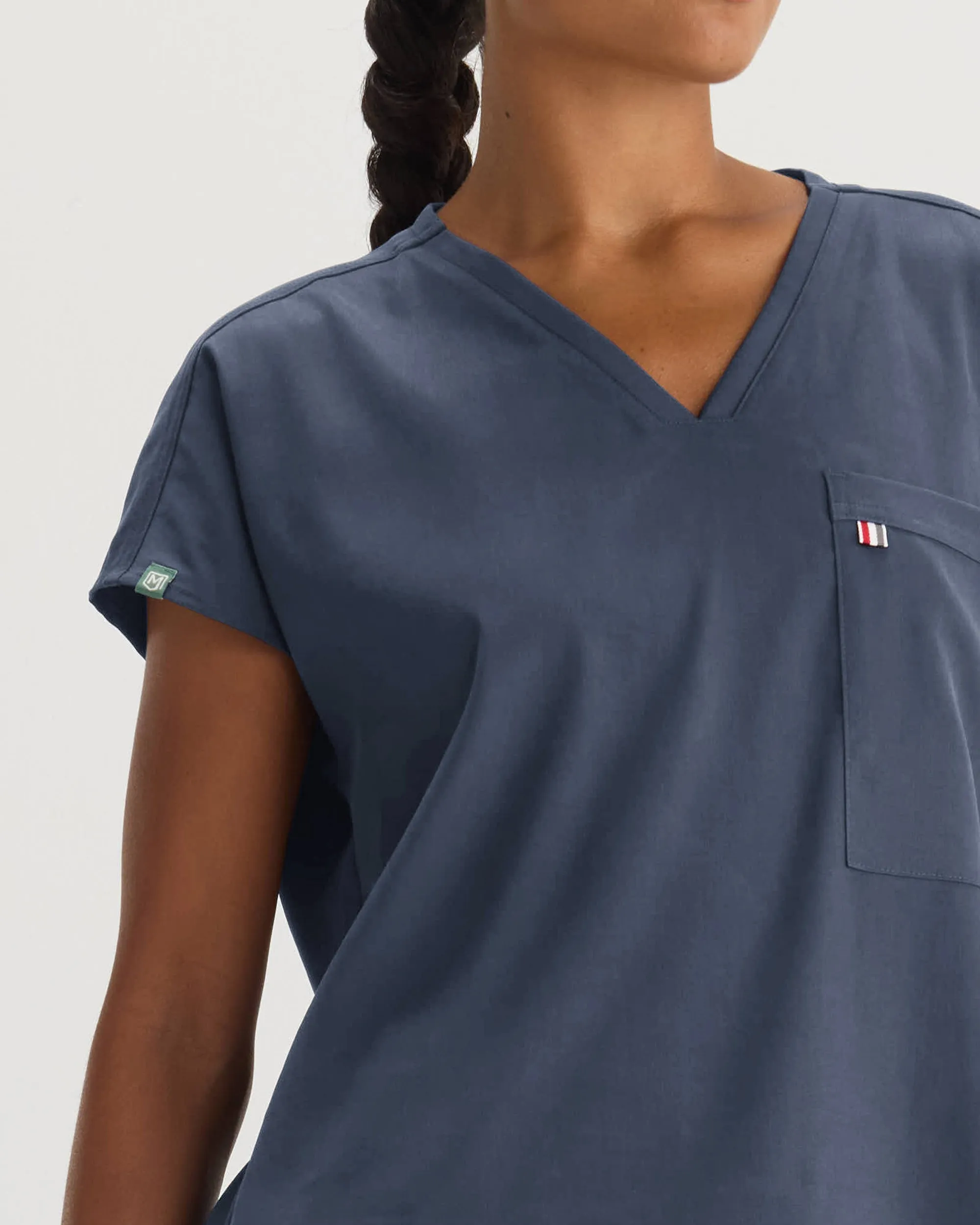 TENCEL™ Bell ‎ Relaxed Scrub Top