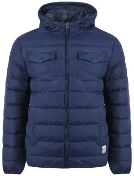 Tokyo Laundry Skagen blue padded jacket