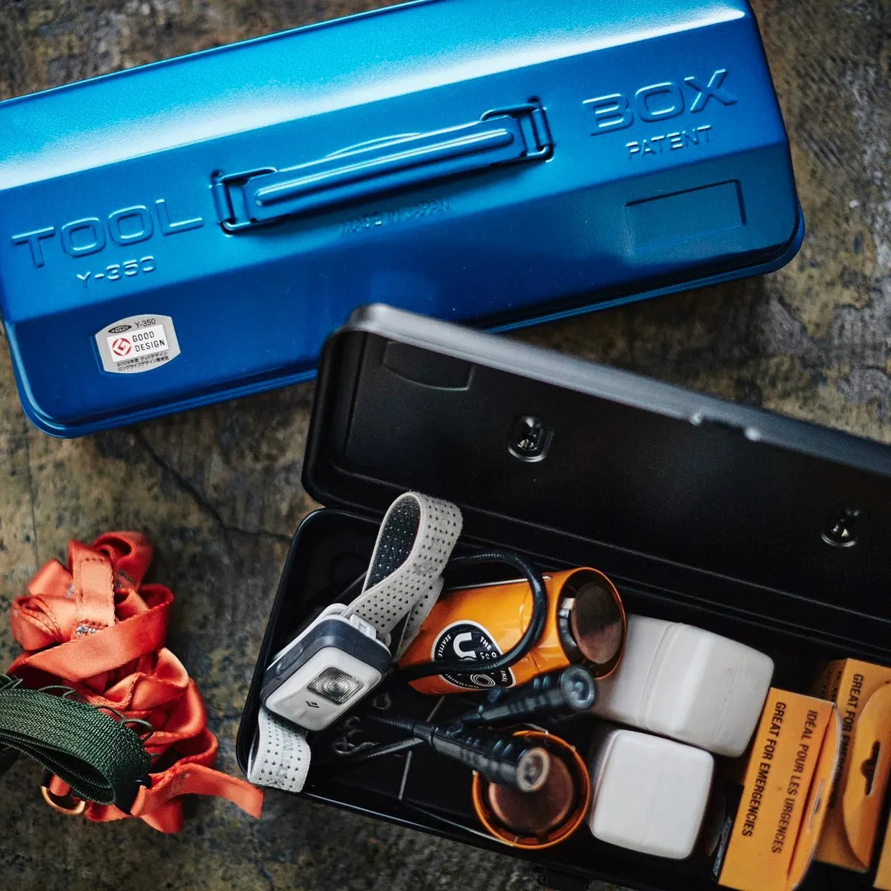 TOYO Camber-top Toolbox Y-350 B (Blue)