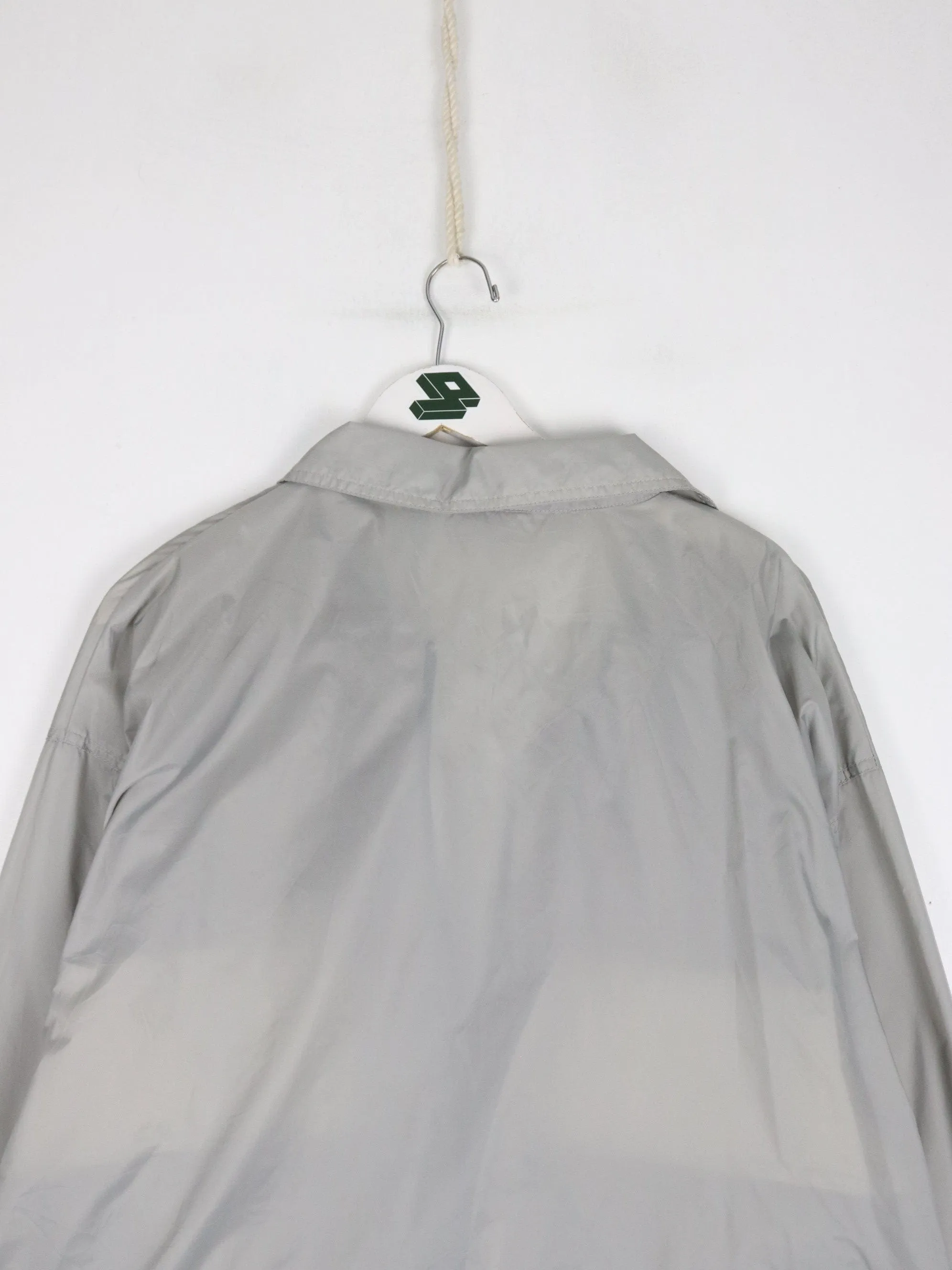 Vintage Reebok Windbreaker Mens XL Grey Jacket