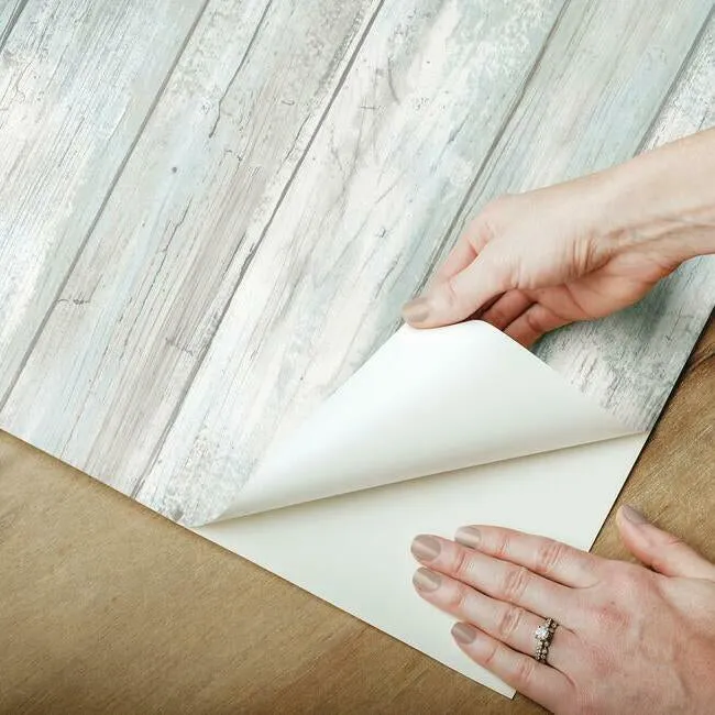 Weathered Planks Peel & Stick Wallpaper