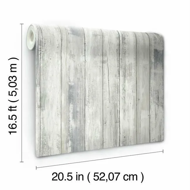 Weathered Planks Peel & Stick Wallpaper