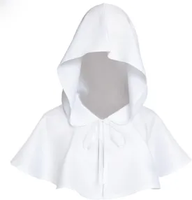 XIAXOGOOL Halloween Grim Cowl Cloak Cosplay Costumes Hooded Poncho for Men Women Mini Cape with Hood Medieval Short Cloaks