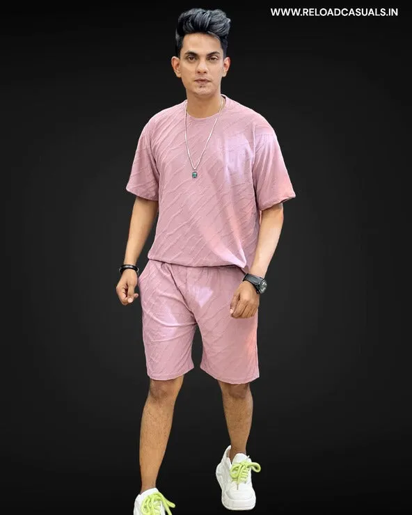 Zebra Pattern Shorts Set - Combo